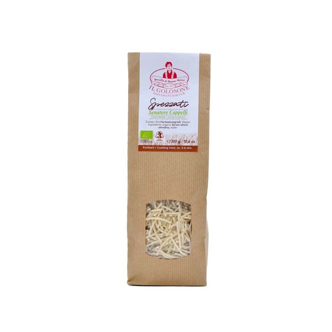 Bio-Speckgouda Pasta von Il Golosone, Italiensche Spezialität, authentische italienische Pasta.