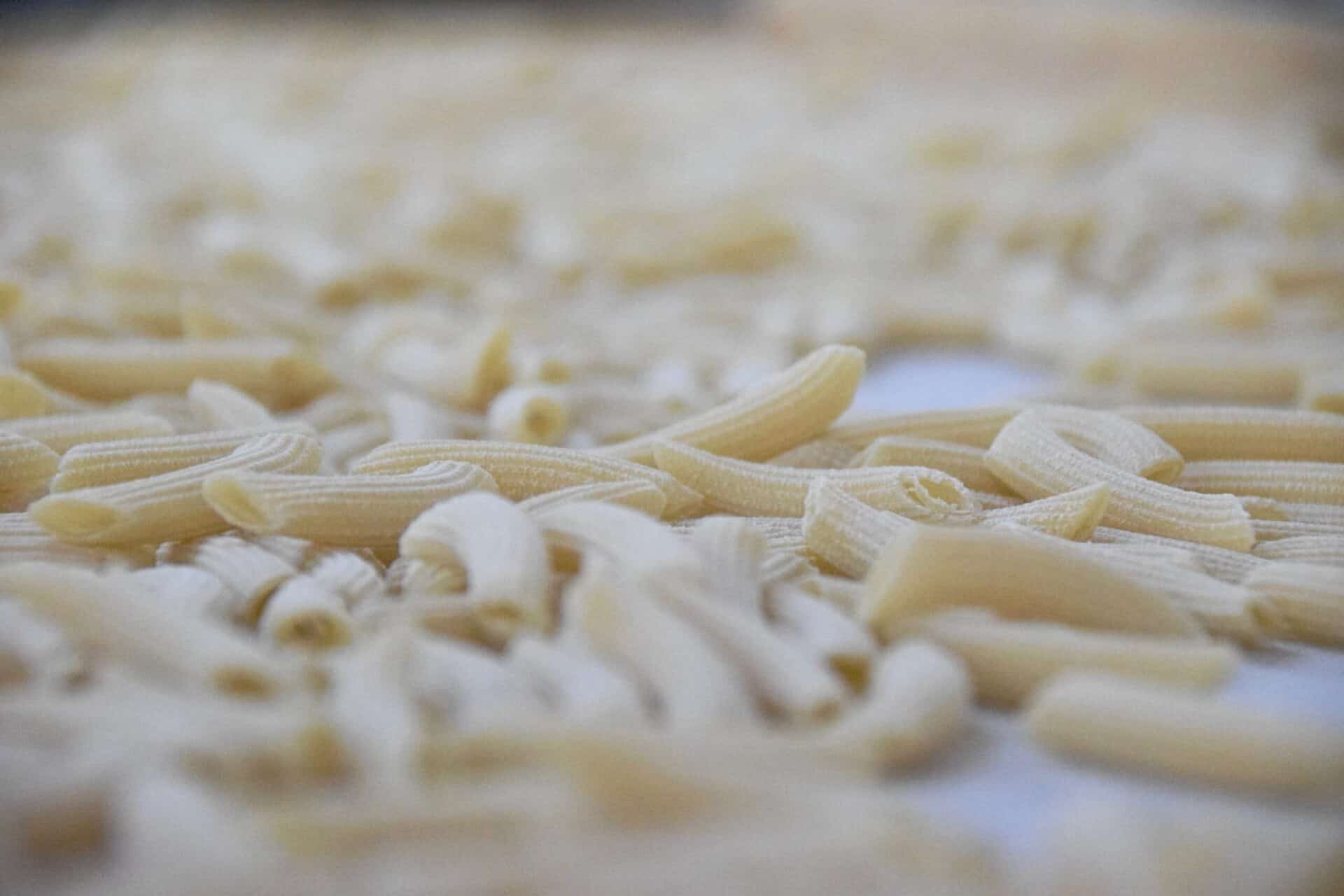 Frische hausgemachte Pasta im italienischen Restaurant Il Golosone in Deutschland.